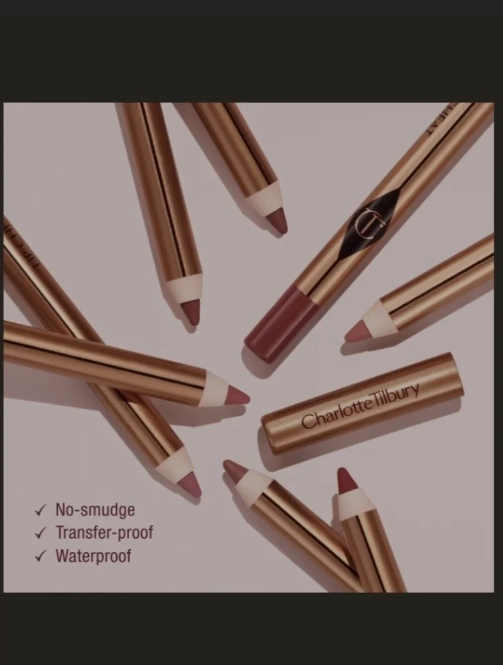 Charlotte Tilbury Lip Cheat Lip Liners - Soft Pink Trio
